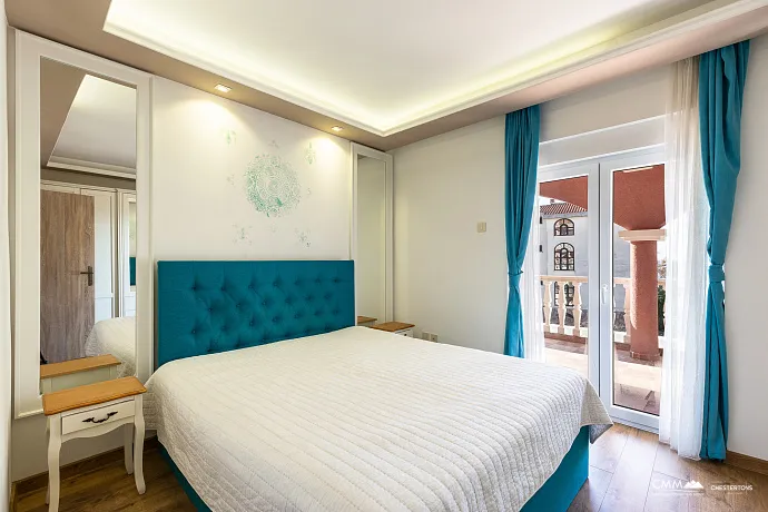 Pržno’da iki yatak odalı daire, 87m²