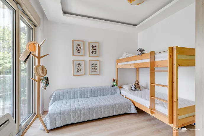 Kostanjica’da Panoramik Deniz Manzaralı 107 m² 3 Odalı Daire
