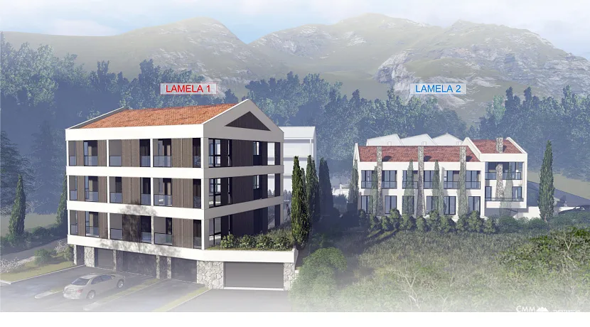 Donja Lastva'da apartman kompleksi