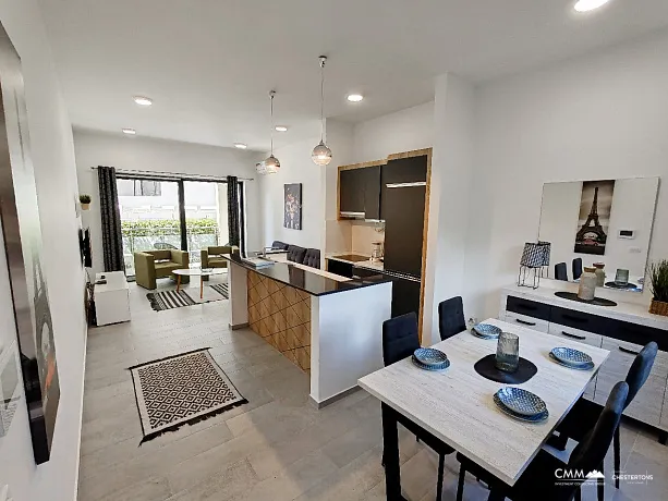 Bečići'de Modern Daire – 56,89 m²