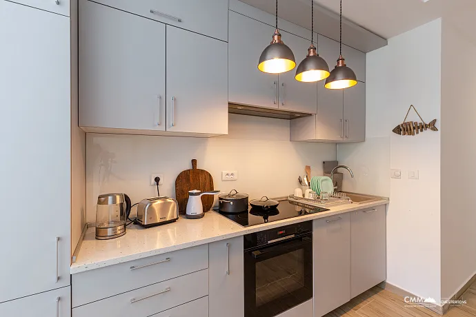 Panoramik Deniz Manzaralı Lüks 2+1 Daire 66 m² – Bečići