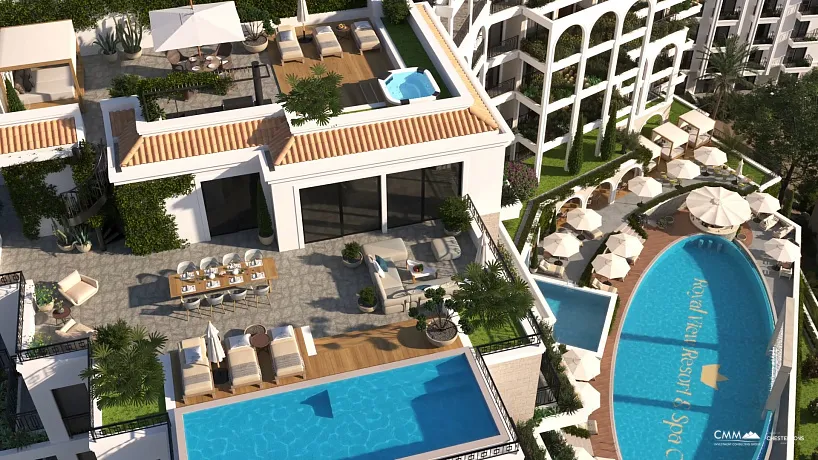 Lüks Çatı Katı, Royal View Resort & Spa City 