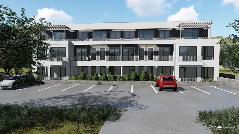 Çekici bir konumda yeni apartman kompleksi