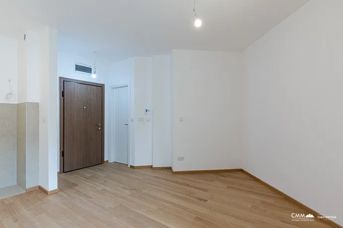Doğa manzaralı modern stüdyo daire