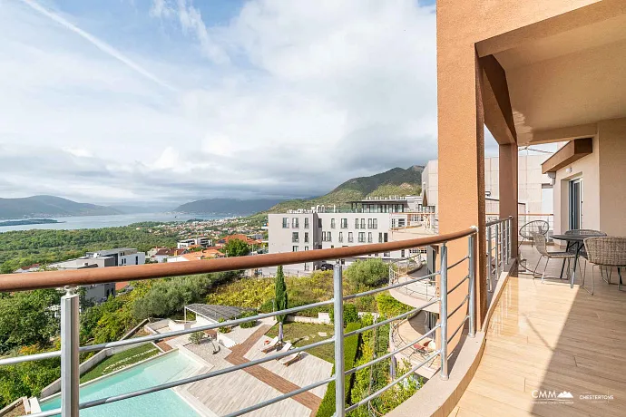 Muhteşem deniz manzaralı lüks penthouse