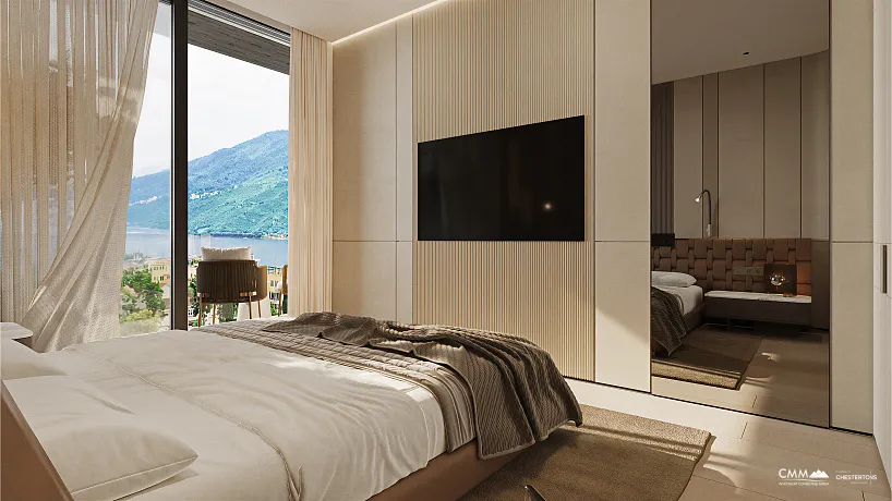Herceg Novi'de Kotor Körfezi Manzaralı Modern Konut Projesi