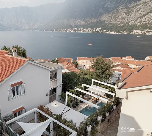 Prcanj, Boka Kotorska'da lüks villa Di Bellá