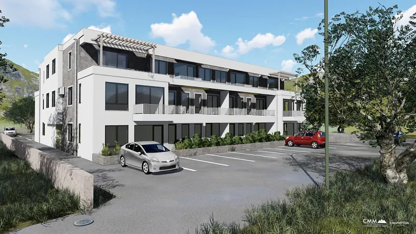 Çekici bir konumda yeni apartman kompleksi