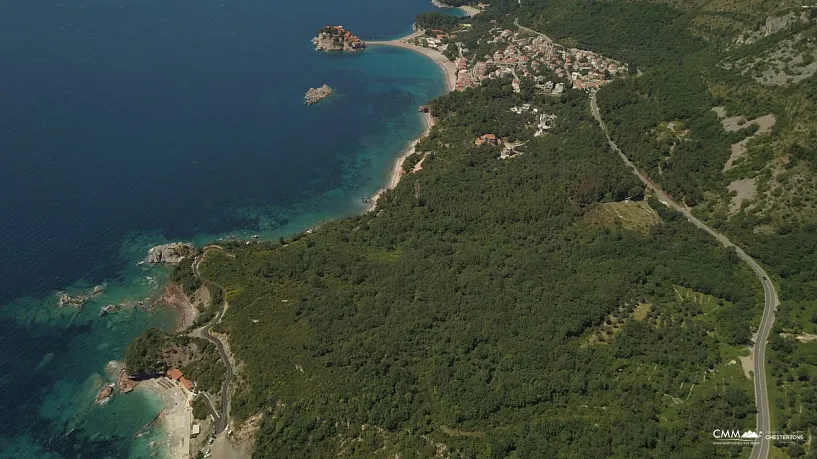 Panoramik deniz manzaralı satılık arsa