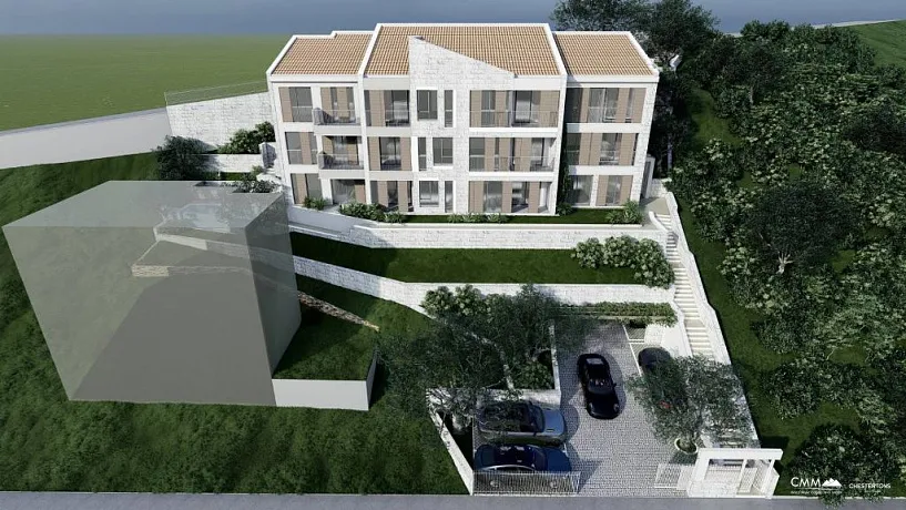 Yeni bir konut kompleksinde Przno’da tek odalı daire
