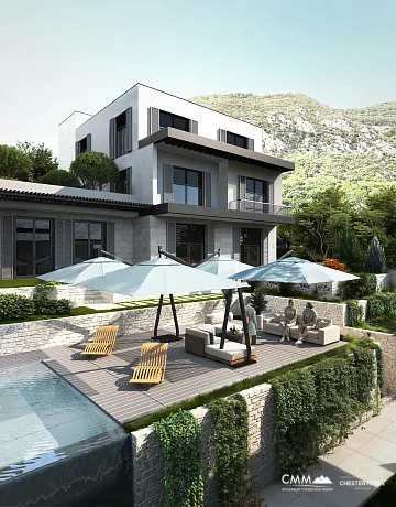  Kotor’da inşa halindeki komplekste daireler