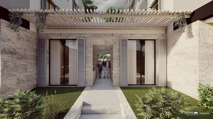  Kotor’da inşa halindeki komplekste daireler