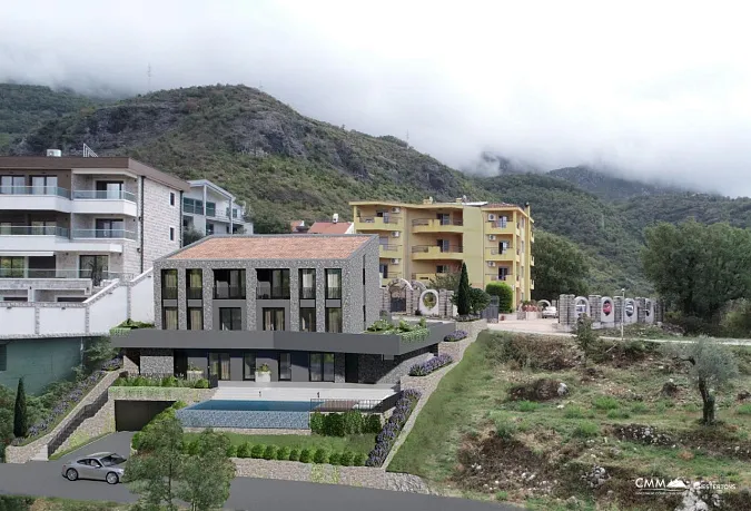Kamenovo bölgesinde hazır projeli 676 m2 arsa