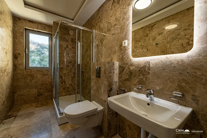 Pržno, Budva Rivierası — Deniz Manzaralı 160 m² Daire