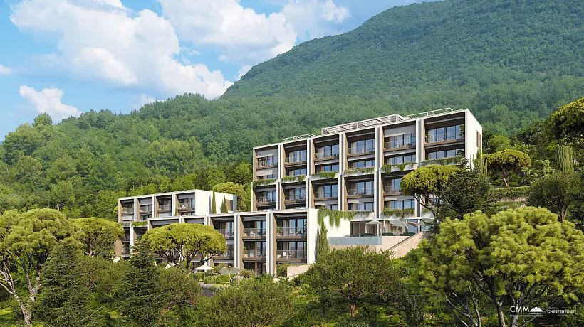 Herceg Novi'de Kotor Körfezi Manzaralı Modern Konut Projesi