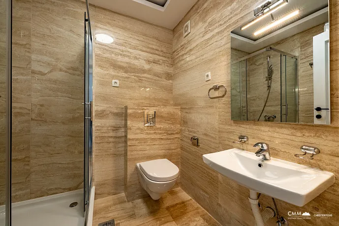 Pržno, Budva Rivierası — Deniz Manzaralı 160 m² Daire