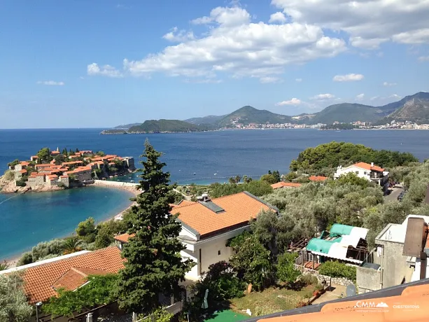 Sveti Stefan bölgesinde daire