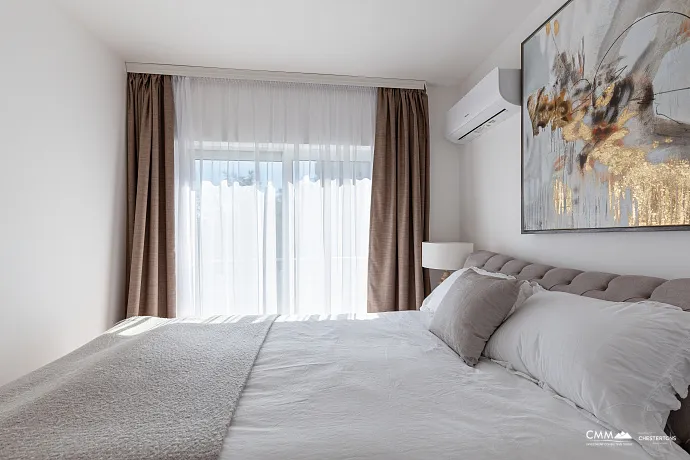 Panoramik Deniz Manzaralı Lüks 2+1 Daire 66 m² – Bečići