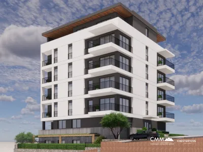 Budva'da inşaat halindeki satılık daireler