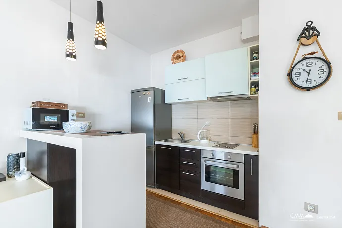 Seoce, Budva'da 57 m² Daire + 45 m² Teras