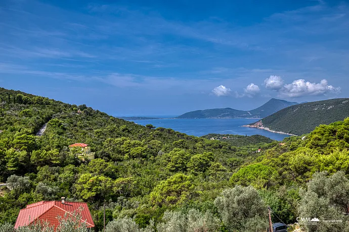 Herceg Novi (KO Radovanći) Bölgesinde Kotor Körfezi Manzaralı Şık Ev