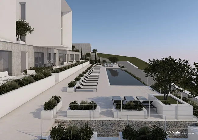 Modern Daireler, Nefes Kesici Deniz Manzarasıyla - Tivat, Krasici