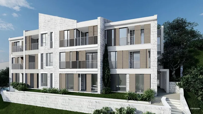 Yeni bir konut kompleksinde Przno’da tek odalı daire