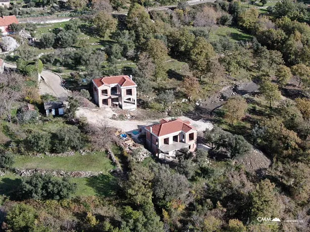 Urbanizovan plac za izgradnju dve vile u Trebesinu, Herceg Novi