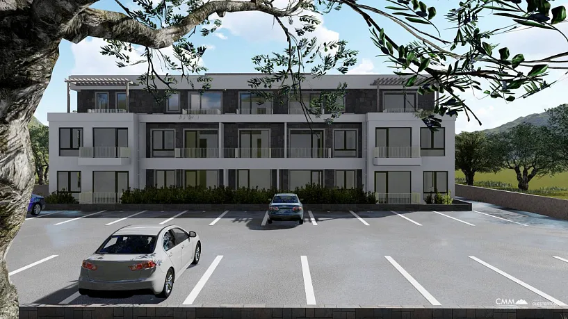 Çekici bir konumda yeni apartman kompleksi