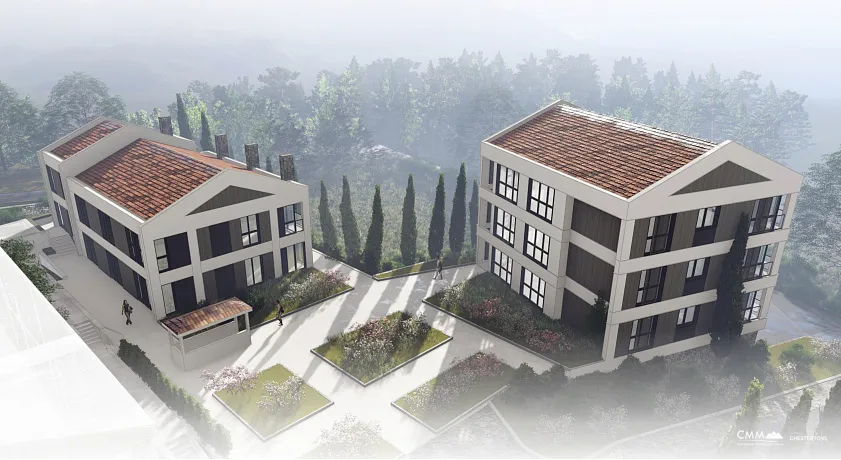 Donja Lastva'da apartman kompleksi