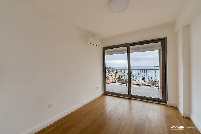 Pržno, Budva Rivierası — Deniz Manzaralı 160 m² Daire